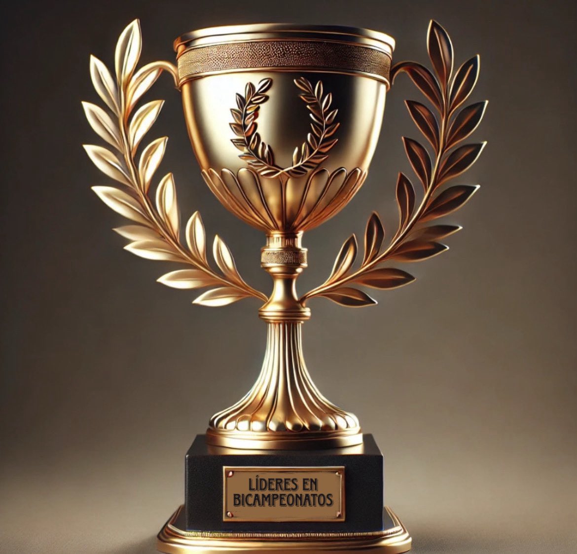 Aprovecho la ocasión para felicitarlo a usted, a las Águilas Cibaeñas y a toda su fanaticada por la Copa “Líderes en Bicampeonatos”.

¡Enhorabuena!

(Favor revisar bien el conteo).