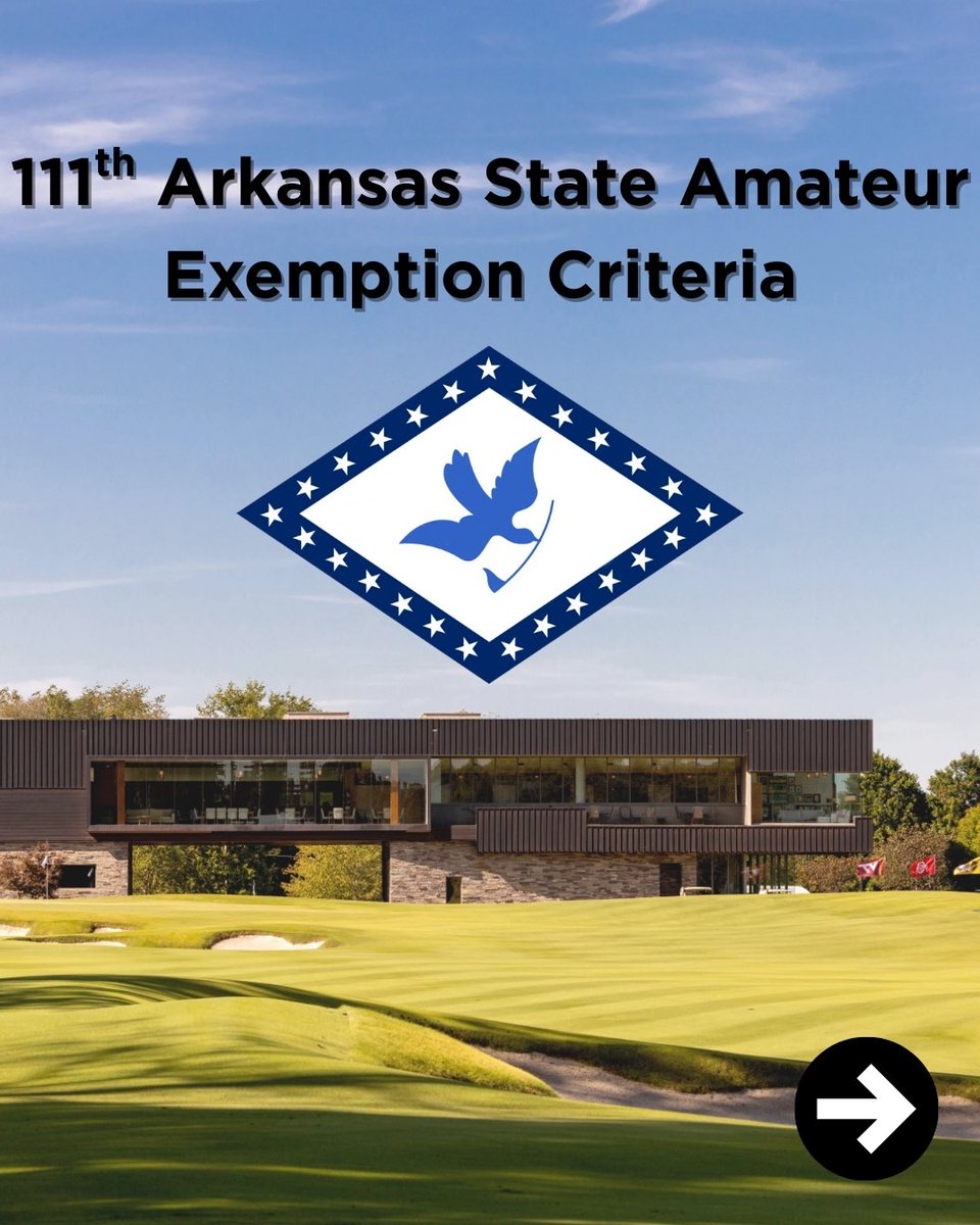 Arkansas State Golf Association tweet media