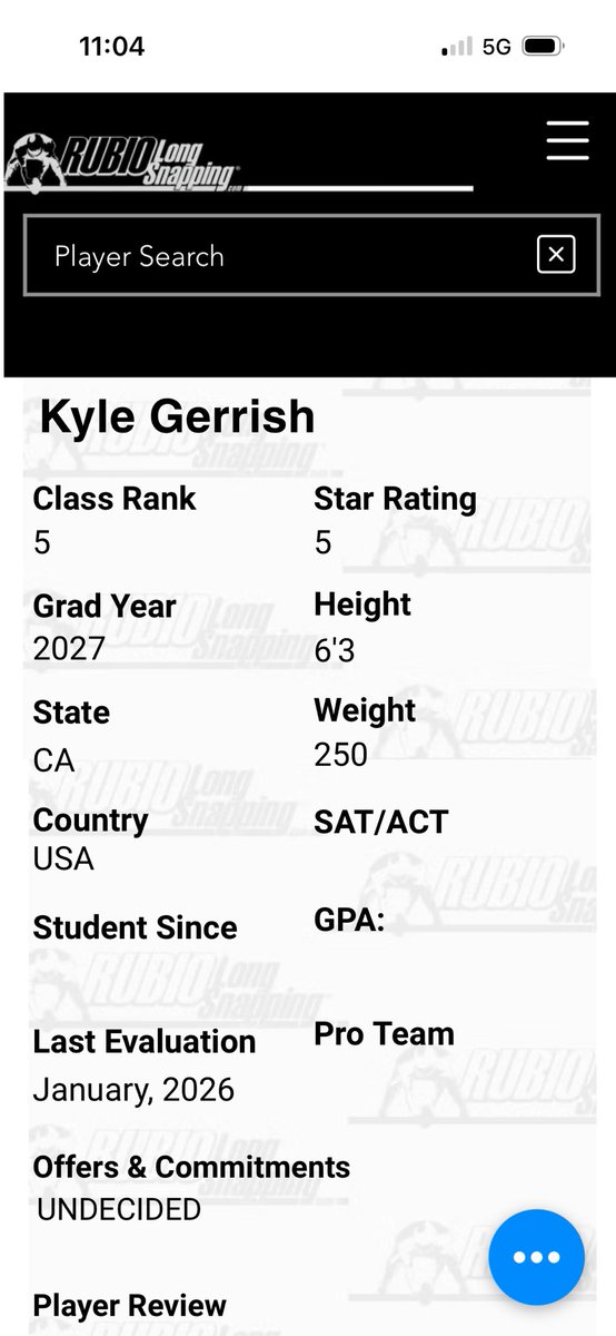 Kyle Gerrish '27 LS tweet media