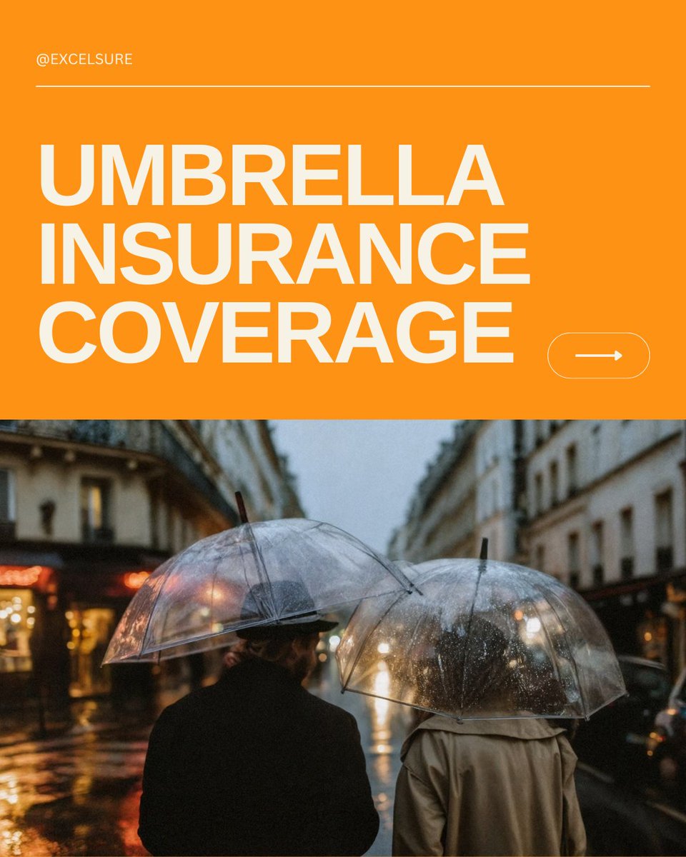 excelsure's tweet image. Safeguard your business with confidence! At Excelsure, we provide expert insight into umbrella insurance coverage, ensuring you're protected from unexpected liabilities. Stay informed, stay protected. #InsuranceExperts #CommercialInsurance #ExcelsureInsurance #UmbrellaCoverage