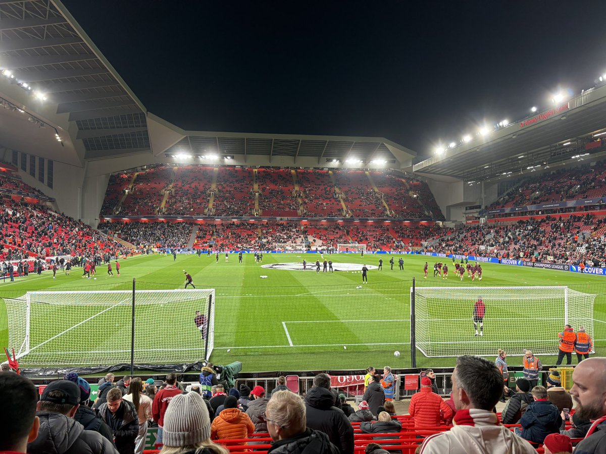 28th game of the season and 19th Liverpool game, at Anfield v Qarabağ in the Champions League.

#LFC #LIVQAR