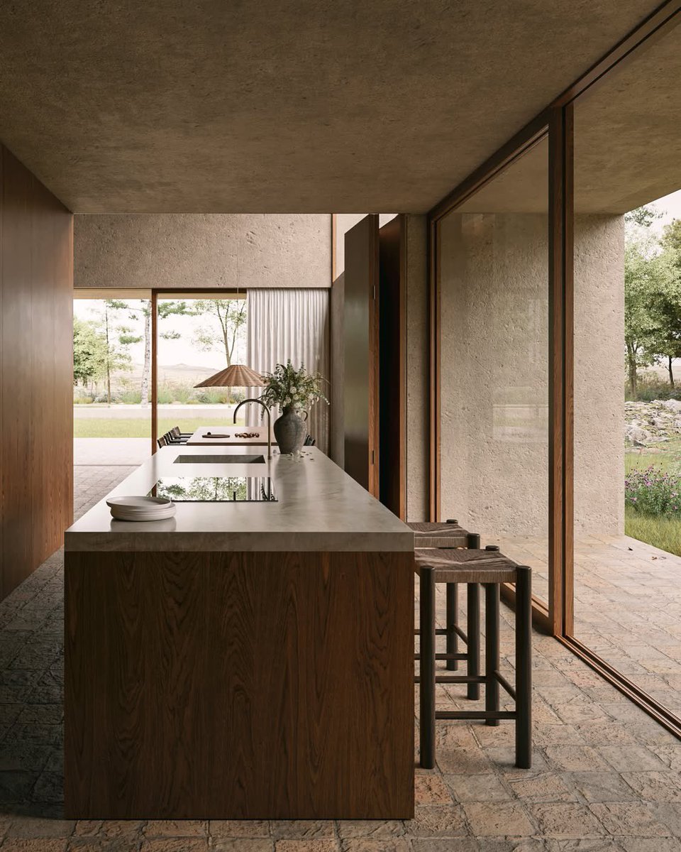 pamvonhadder's tweet image. Vaal House by bheiarchitects