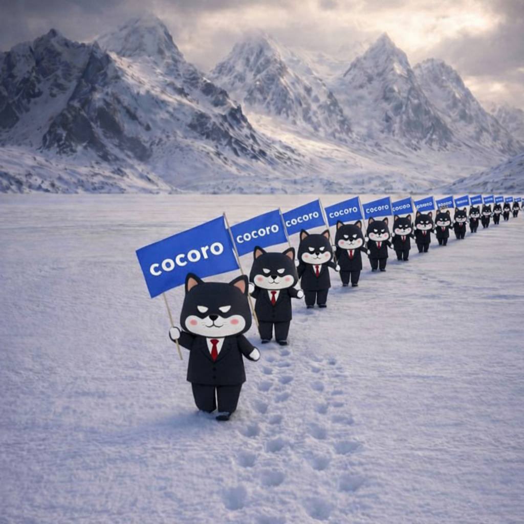 tibor_1111's tweet image. Gm from $cocoro fam 🐾💚