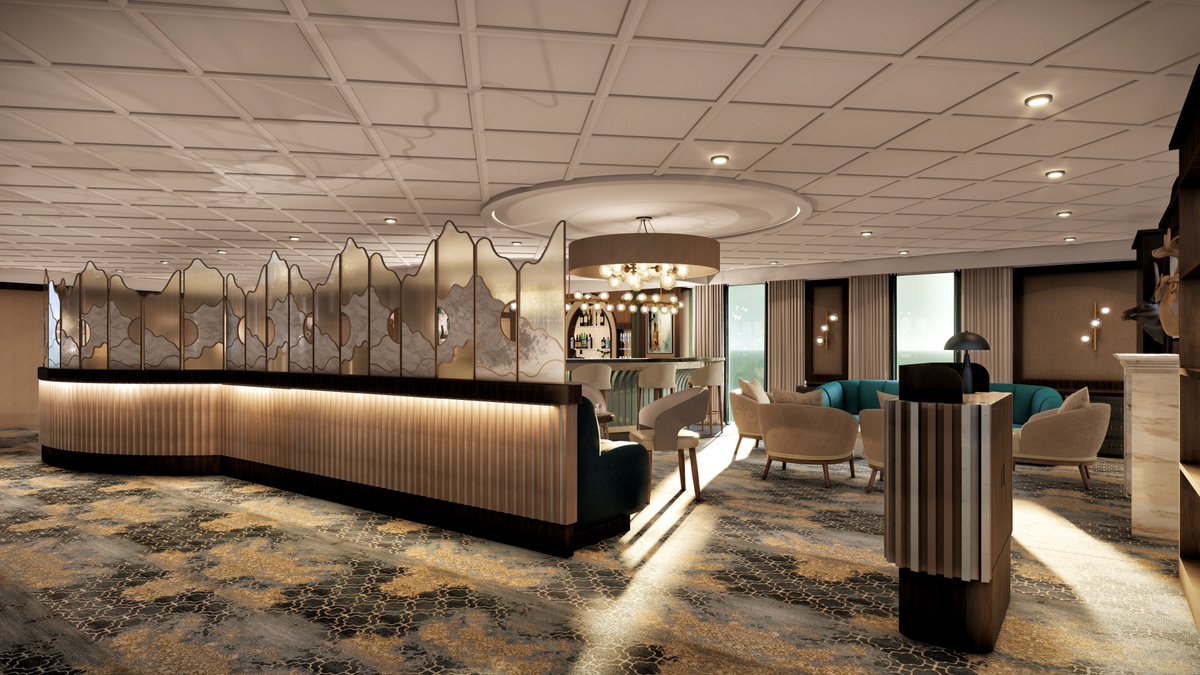 Azamara's tweet photo. Atlas Bar is coming to Discoveries Restaurant across all four ships—bringing a vibrant, destination-inspired cocktail experience to the heart of the ship. 🍸
✨ Debuting aboard Azamara Quest in December 2026.
#AzamaraForward #Azamara https://t.co/oRqPNv6CnT