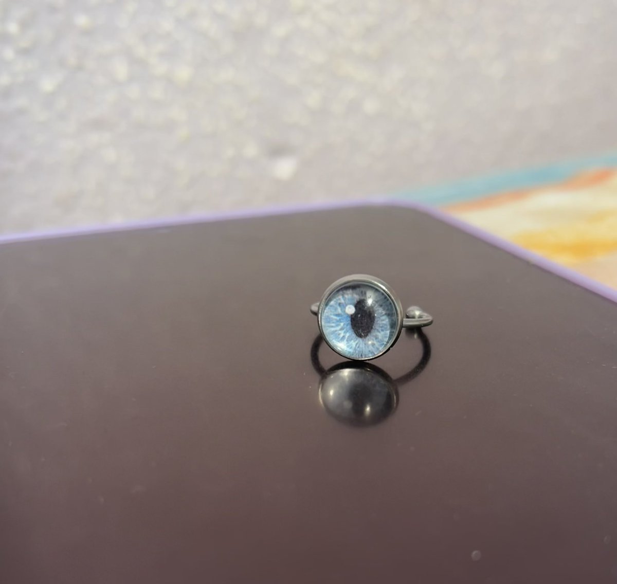 gezzeffect's tweet photo. Collares, anillos y llaveros con el ojo de tu peludito, escríbeme si quieres el tuyo o saber algo más 🩵🧿 https://t.co/a3RKQJ920n