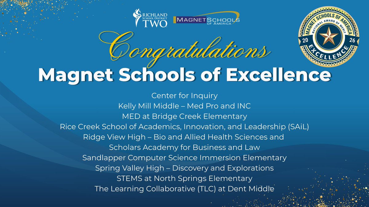 Richland School District Two tweet media