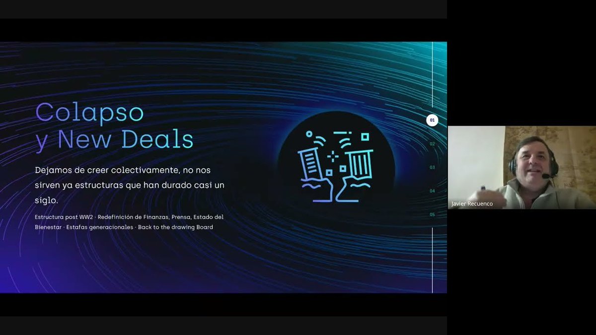 Comunidad, hoy os vamos a rememorar la charla de "Los 5 Atractores Actualizados" de Javier G. <a href="/Recuenco/">Javier G. Recuenco</a>  quien estará presente el próximo CPS Live 2026.

Esto es una muestra de la densidad nuclear que os podéis encontrar el próximo 21 de Marzo.