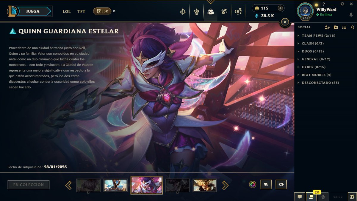 Premio Reclamado por ganar el Torneo de Aram Demacia, gracias por todo <a href="/HonguitoSenpai_/">INF HonguitoSenpai</a>