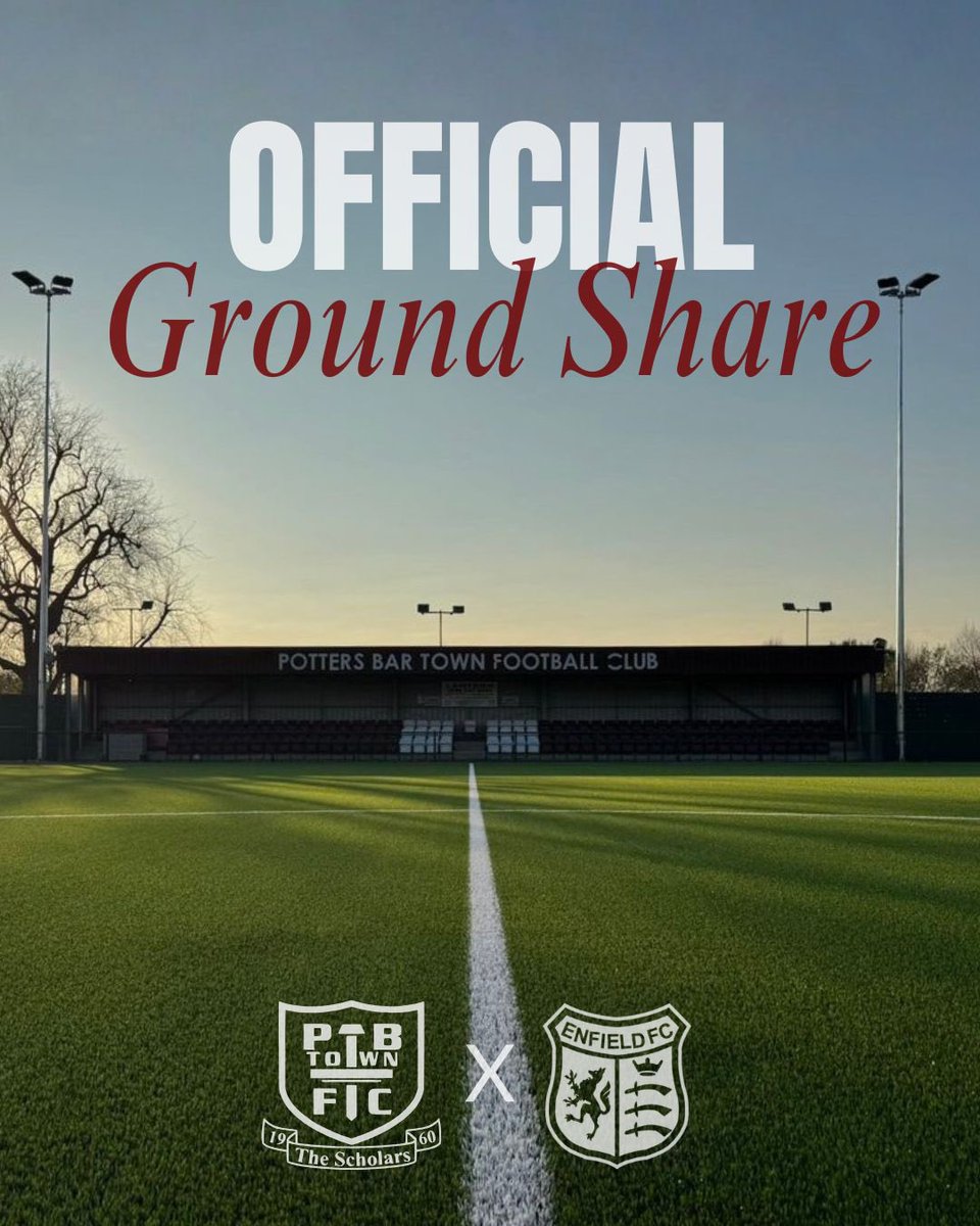 Potters Bar Town FC tweet media