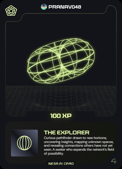 Look at the Nesa Card I got