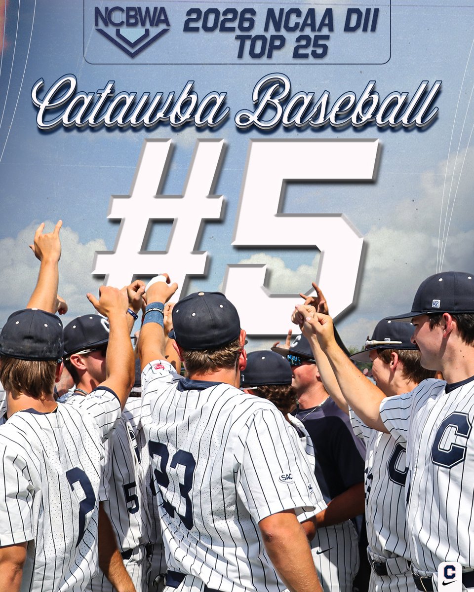 Catawba College Athletics tweet media