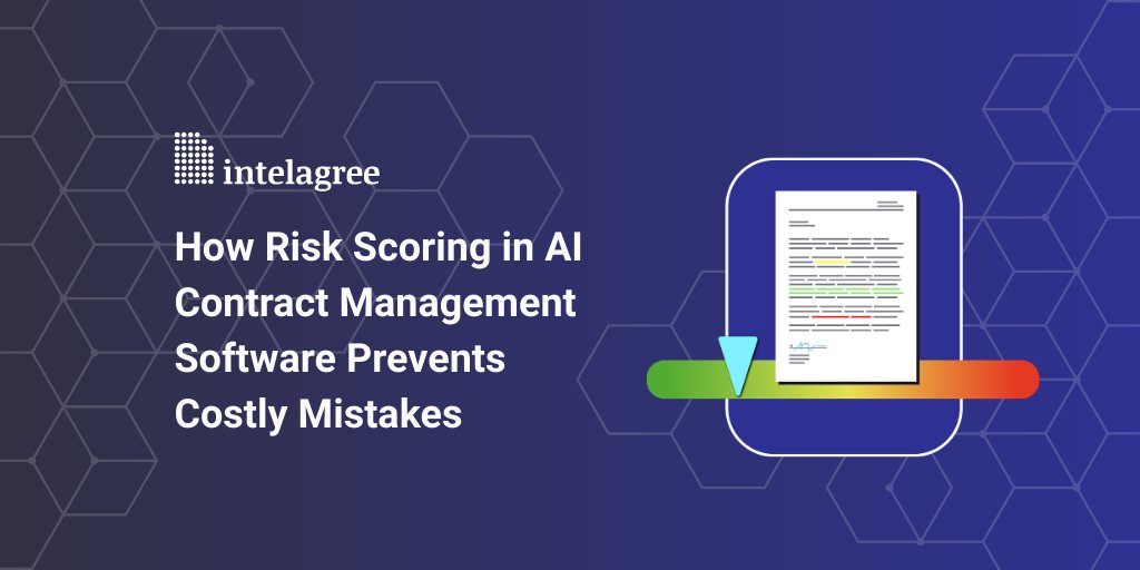 Our latest blog breaks down how AI-powered risk scoring continues working after execution, reassessing agreements as terms change, renewals approach, or business priorities shift. 

Check it out: 
hubs.la/Q040MnXD0