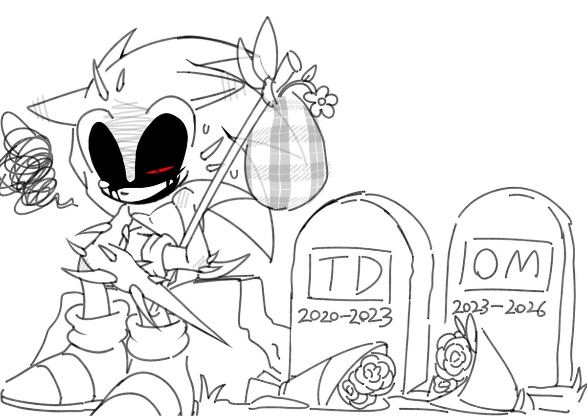 I'm really, really, really sad. I'm gonna miss you so much.😭😭😭😭...#thedisaster #outcomememories #sonicexe