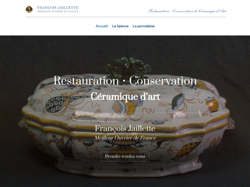 Céramique et faïence François Jaillette à #Acquigny (#Eure) François Jaillette est un atelier de restauration conservation de céramique d'art, faïence, porcelaine, biscuit de porcelaine, grès, t...
Suite 👉 artisansdupatrimoine.fr/professionnel/…
#Artisan #Restauration #Patrimoine
