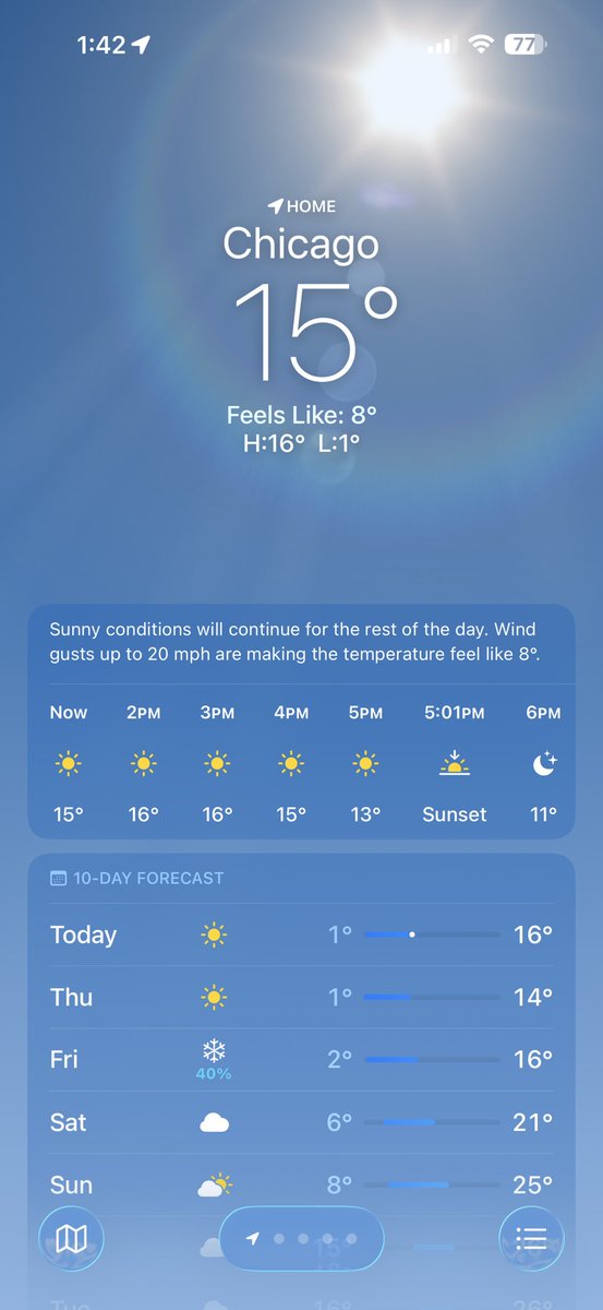 I wanna move somewhere warm all year round.