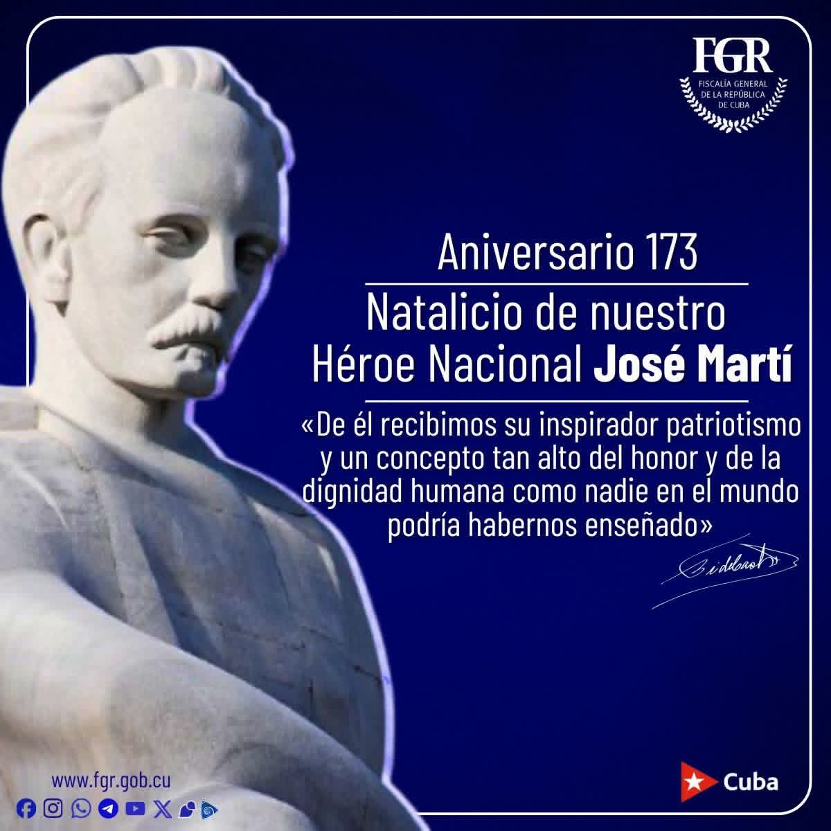 #JoséMartí  tiene mucho que hacer por #Cuba y por la América Nuestra.
#100AñosConFidel 
#CubaEstáFirme 
#CubaCoopera
