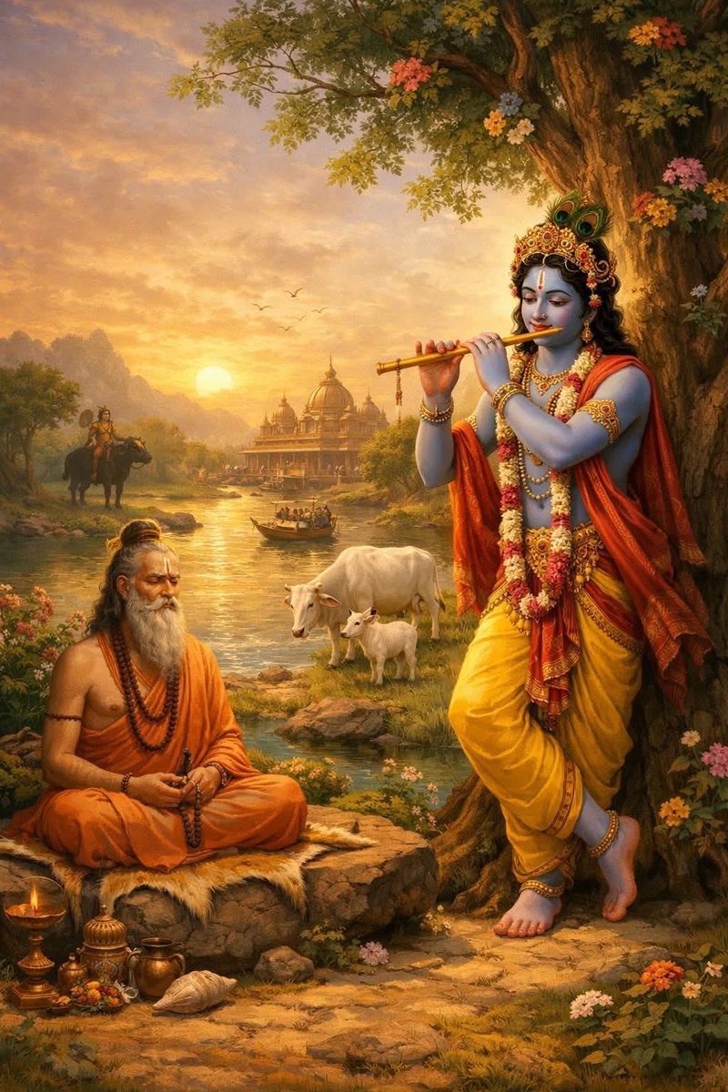 arun1935arun's tweet image. प्रथम श्रेणी की भक्ति क्या है?⁉️
आहारनिद्राभयमैथुनं च
सामान्यमेतत् पशुभिर्नराणाम्।
धर्मो हि तेषामधिको विशेषो
धर्मेण हीनाः पशुभिः समानाः॥
🧵