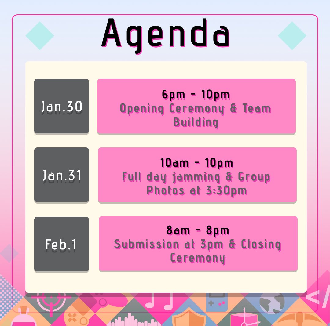busgamedevs's tweet photo. Pack your bags! Global Game Jam is almost here! We are getting everything ready for an epic weekend of building, breaking, and bonding. Since we aren't staying overnight, think of this as a creative marathon with pit stops for sleep! 😉

#GGJVancouver2026 #GlobalGameJam2026 https://t.co/ed8LDDDojL