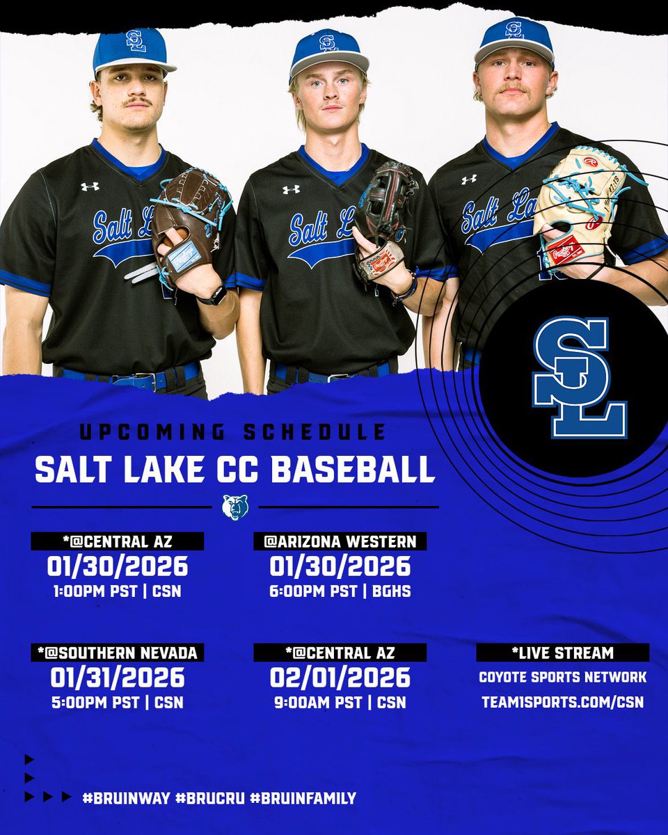 SLCC BASEBALL tweet media