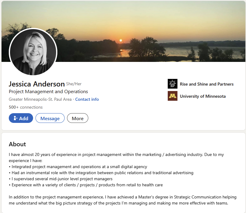 jimmy_rustlin's tweet image. Meet NoKings organizer, Jessica Anderson. A marketing executive for RSP Partners in MN. No idea what her role was in Brad Tabke's secret group other than to organize and report license plates as they came in. She was known as 'Batcave' in Signal.