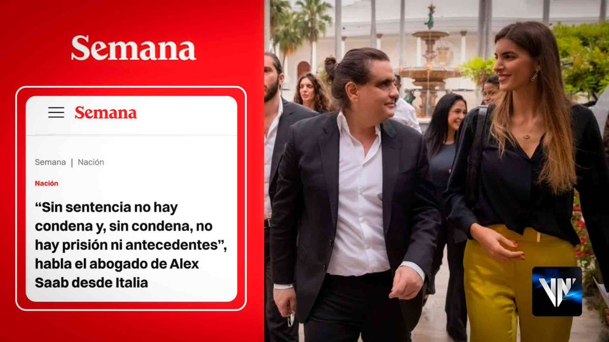 Defensa de Alex Saab aclara situación legal en Italia: El abogado Luigi Giuliano explica que el acuerdo alcanzado (patteggiamento) cierra el proceso SIN sentencia penal, SIN admisión de culpabilidad y SIN antecedentes.
​"Sin sentencia no hay condena", afirmó. 🇻🇪🇮🇹