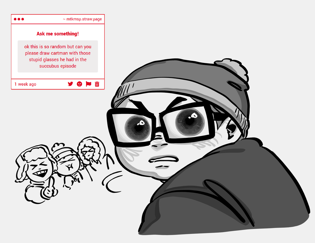 mtkmsp's tweet image. #24: cartman in those silly glasses lol
#southpark #ericcartman