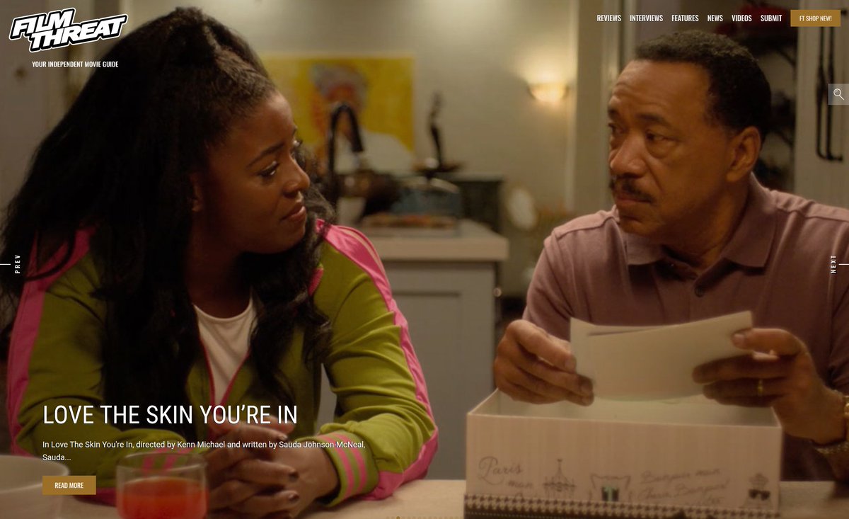 FilmThreat's tweet image. “…Sasha learns that the building where the center rents space is being gentrified.” Alan Ng reviews Love The Skin You're In.
filmthreat.com/reviews/love-t… #SupportIndieFilm #LoveTheSkinYoureIn #Drama