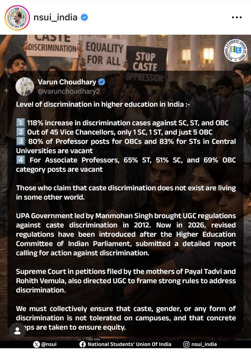 Deepak_SinghX's tweet photo. @KanojiaPJ Official stand of NSUI 
@KanojiaPJ https://t.co/kRV3blkAOd