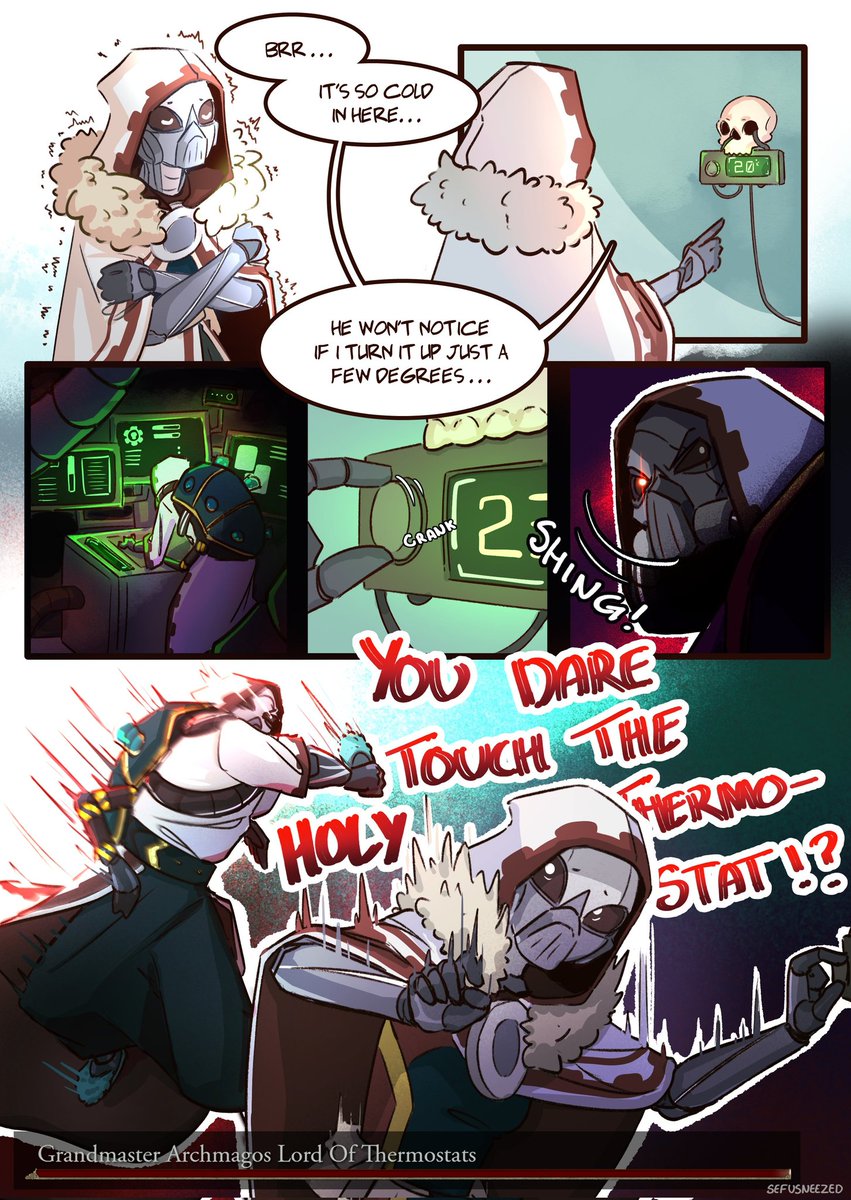 Thermostat dad old art repost how has it already been a year