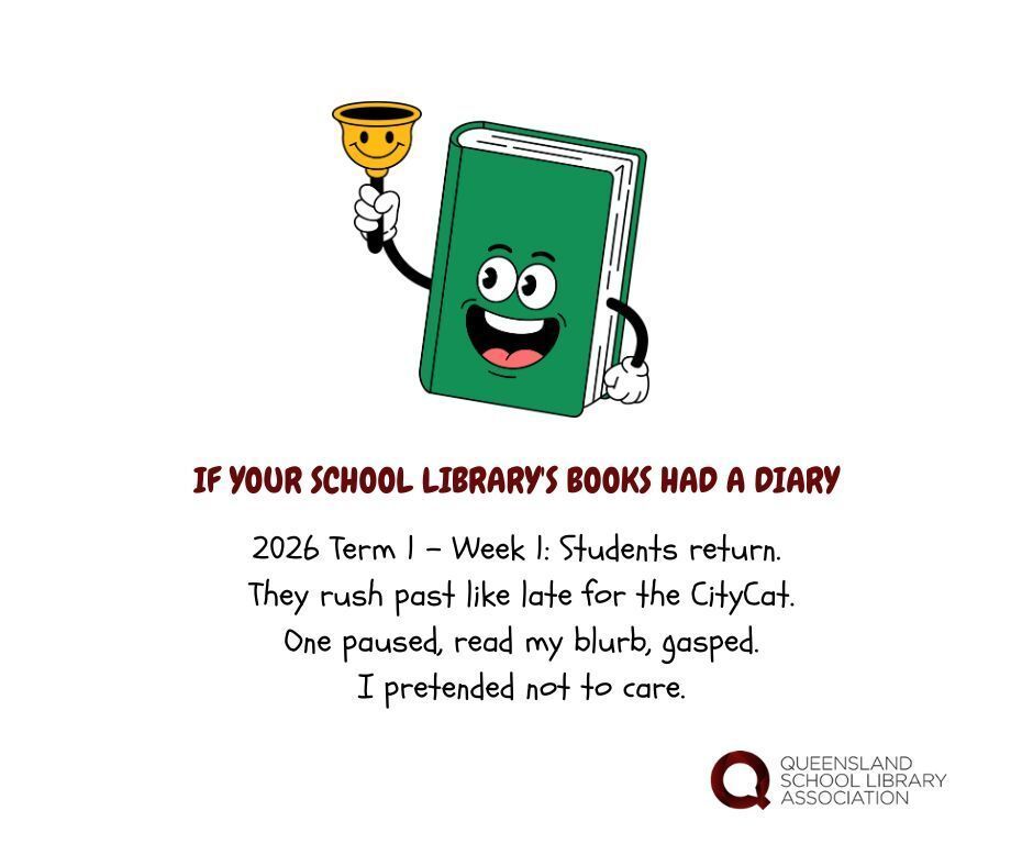 Queensland School Library Association (QSLA) tweet media