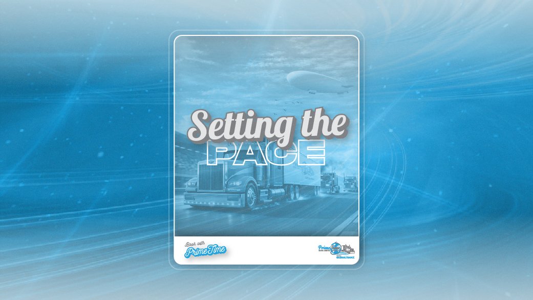 shipprimetime's tweet image. Leaders don’t chase. They set the pace. 🚚💨

PrimeTime set the tone early on and will continue to do so, ensuring that your freight stays ahead rather than falling behind. Develop your logistics strategy early and take the lead in your lanes. #SettingThePace