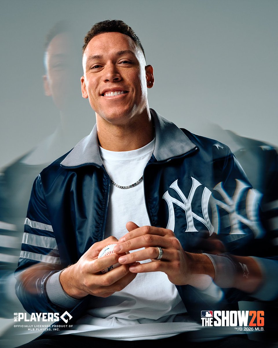 MLBTheShow's tweet image. #AllRise for #MLBTheShow 26 Cover Athlete, Aaron Judge! 😤🔥

@Yankees @Yankees_Beisbol @USABaseball