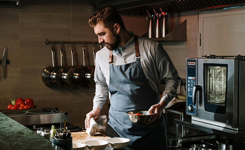 Reductress's tweet photo. Chef’s Kiss! This Chef Tried to Kiss a Bunch of People and Is Under Investigation: https://t.co/qOE4DX2jR0 https://t.co/66KKqbfcaz