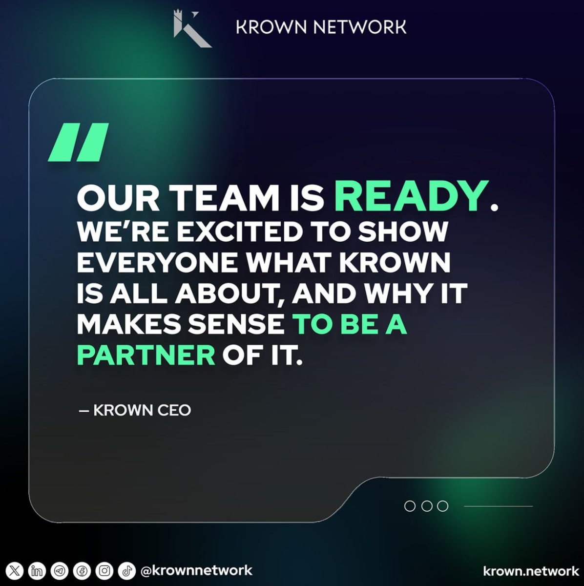 Krown Network (@KrownNetwork) / Posts / X