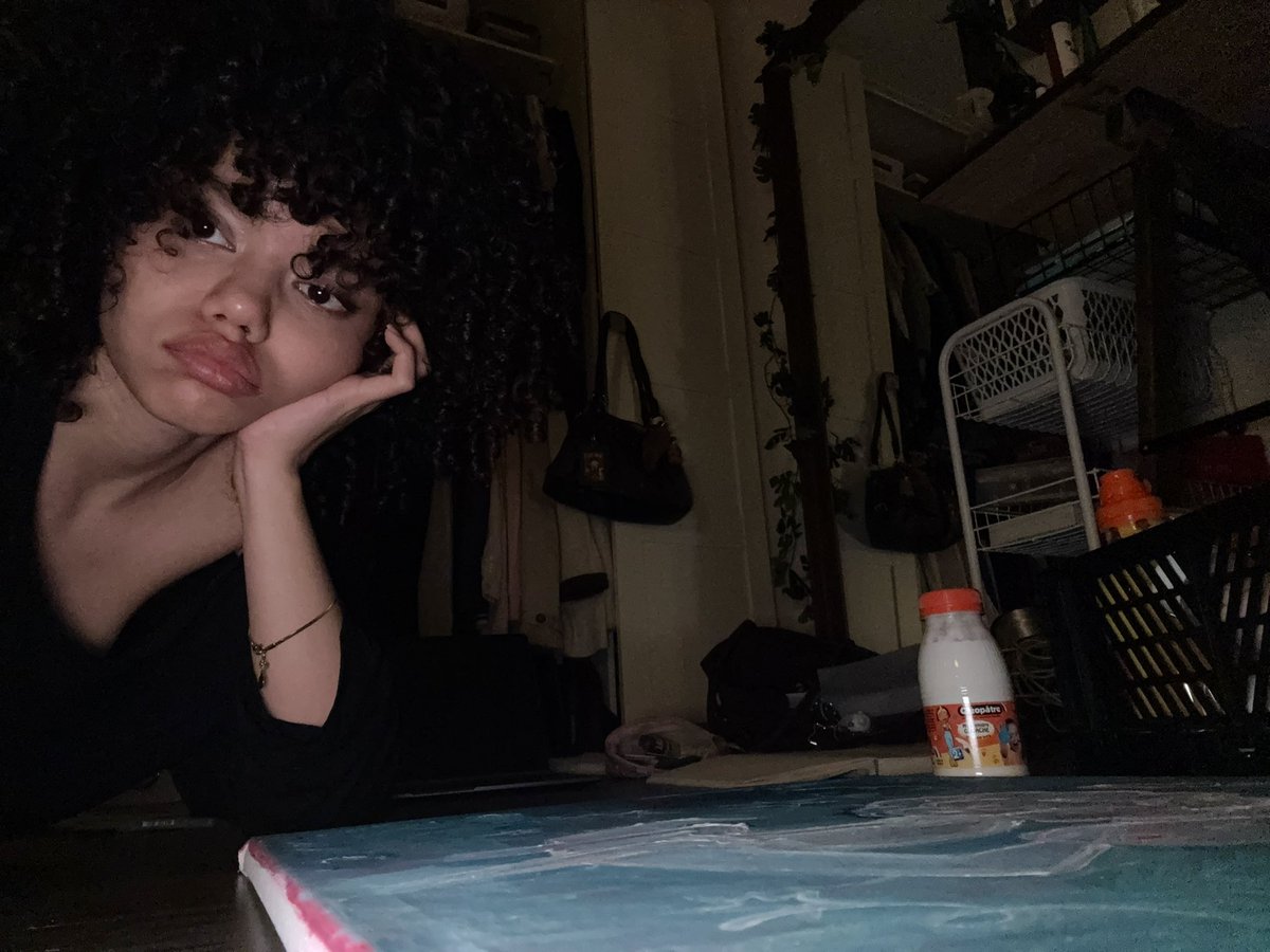 zizounaaa's tweet image. Ça date la peinture