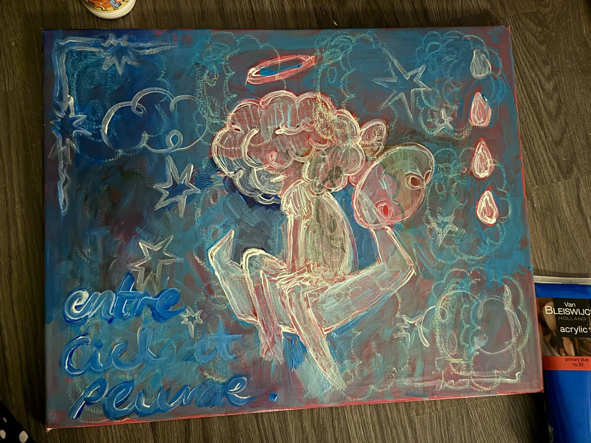 zizounaaa's tweet image. Ça date la peinture