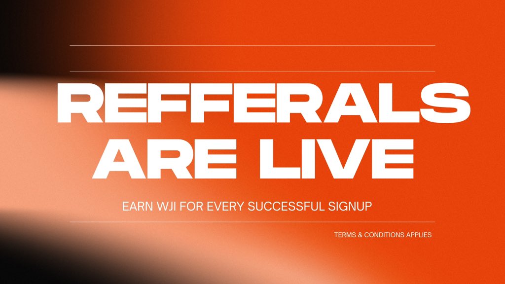 4-DAY REFERRAL CHALLENGE IS LIVE

For the next 4 days only you can now earn WJI by referring friends to the web3 Jobs Institute Scholarship Program 

Here’s how it works
• Share your unique referral link from your scholarship dashboard 
• Your friend signs up
• Once they