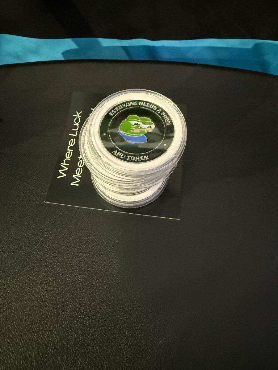 ApusCoin's tweet image. Henlo frens 🐸

Today we are announcing a fun little giveaway!

In collaboration with @UpNextFighting we are giving away physical APU / UNF tokens on Saturday, January 31st during UNF30. 💥🥊🐸

We will be mailing tokens to 5 randomly selected winners.

To enter all you have to…