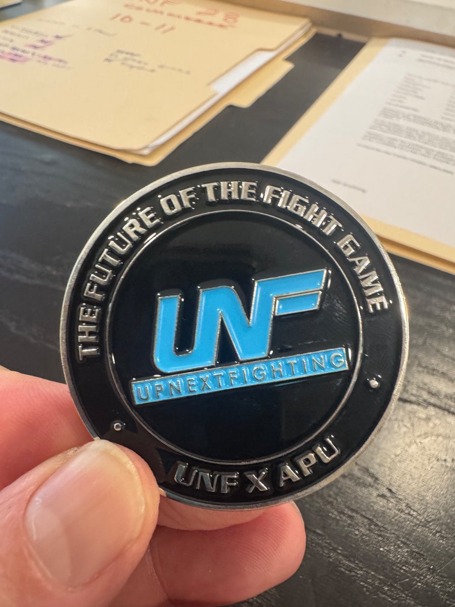 ApusCoin's tweet image. Henlo frens 🐸

Today we are announcing a fun little giveaway!

In collaboration with @UpNextFighting we are giving away physical APU / UNF tokens on Saturday, January 31st during UNF30. 💥🥊🐸

We will be mailing tokens to 5 randomly selected winners.

To enter all you have to…