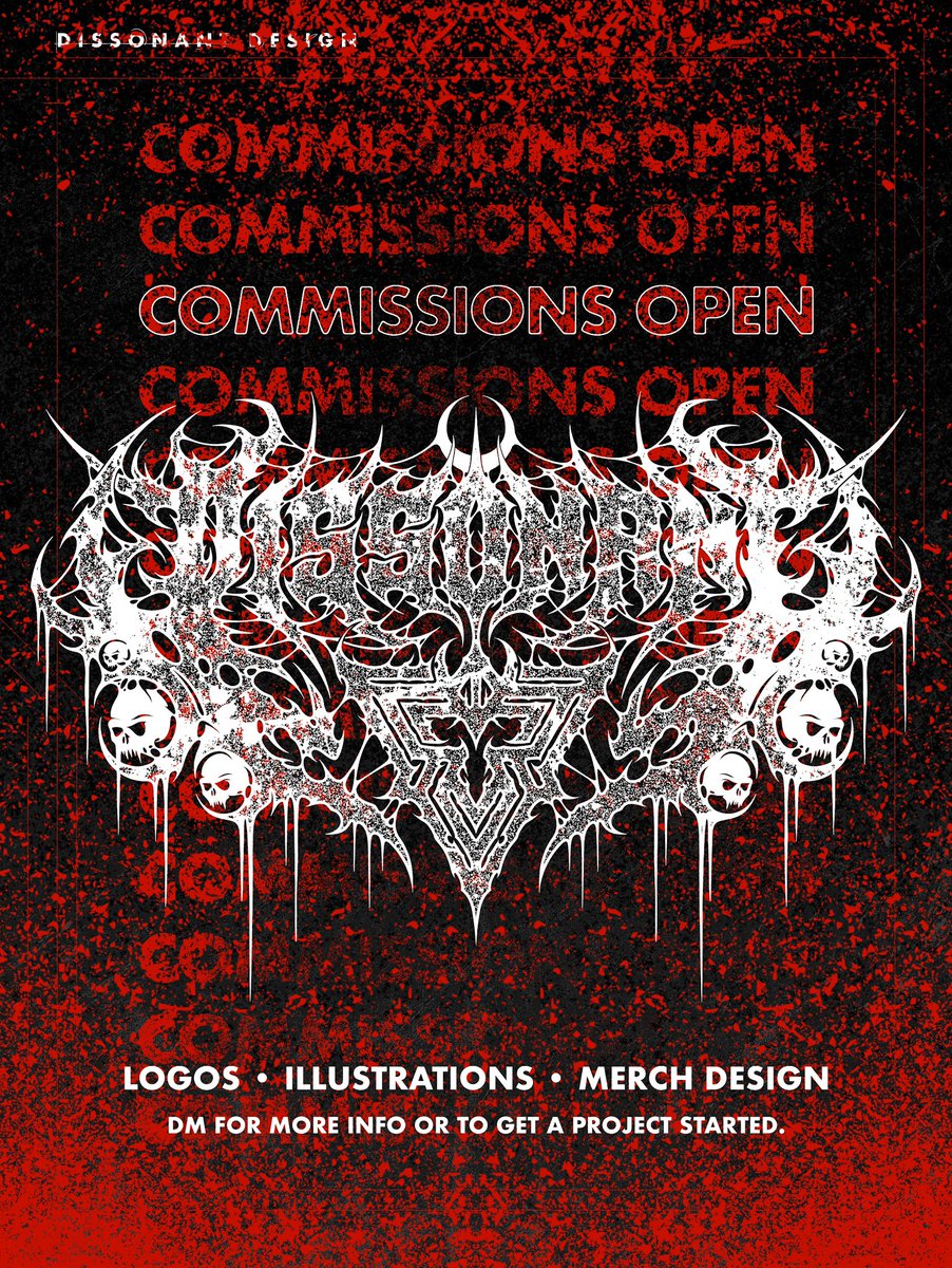 COMMISSIONS ARE OPEN
$200 / LOGOS / ILLUSTRATION / MERCH DESIGN 

///

LETS WORK