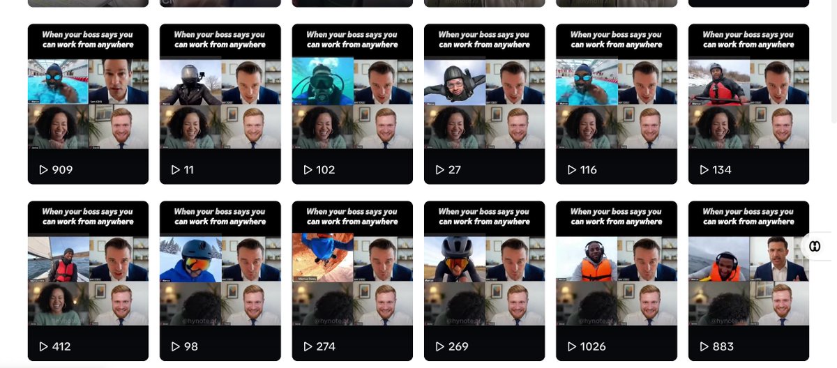 sandykong_ai's tweet photo. One week of creative testing is in. The platforms are definitely not reacting the same way:

YouTube: Engagement > Likes. Comments are the real fuel for views here.

TikTok/IG: It’s a pure popularity contest. High like counts still drive the reach.

The "work from anywhere" lifestyle is a cheat code for the algorithm—new environments = endless video ideas. 💡