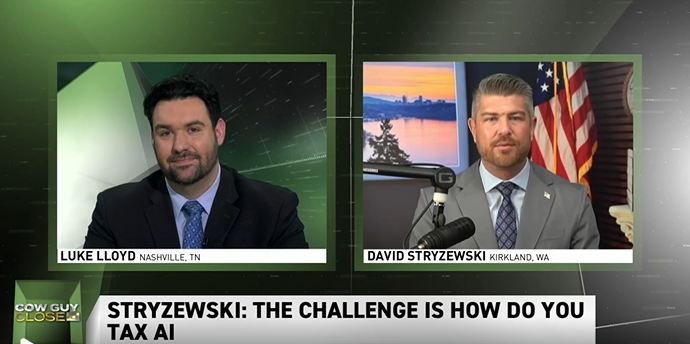 CowGuyClose's tweet photo. .@LloydBoyLuke and @DavidStryzewski discuss how we are starting to see the job losses due to AI @OfficialRFDTV 
🔗https://t.co/W4wdgqI105 https://t.co/Wfmnz3SCYT