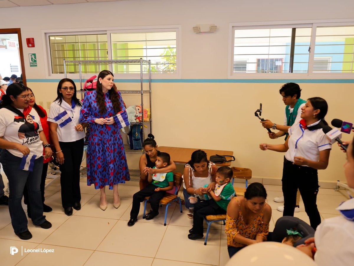 🏫✨ En Masaya fue inaugurada la Escuela de Educación Especial Melania Lacayo por el Gobierno de Nicaragua, junto a la Juventud Sandinista 19 de Julio, fortaleciendo la atención educativa inclusiva para niñas, niños y adolescentes con discapacidades múltiples. 📚💙