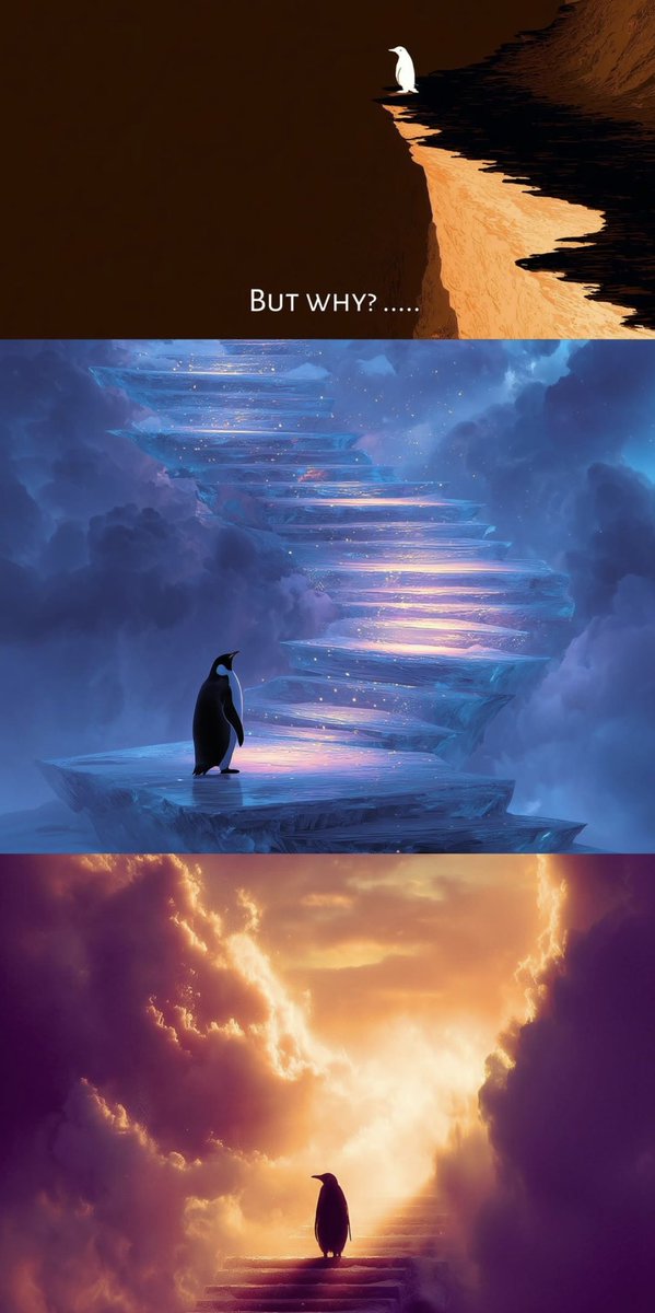 blazebazed's tweet photo. But why? 🐧 https://t.co/AG0wx1rbjb