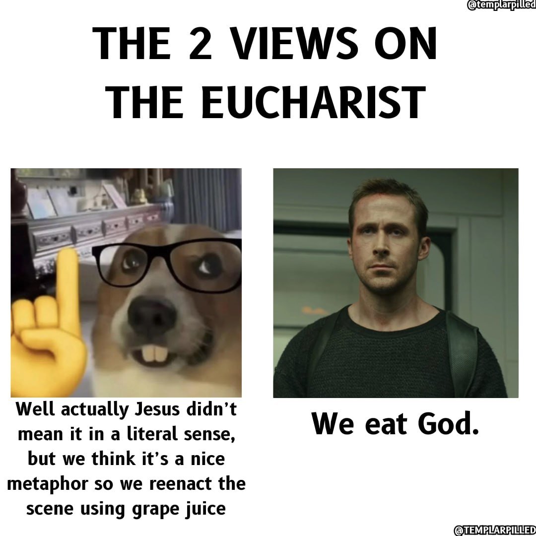 We eat God