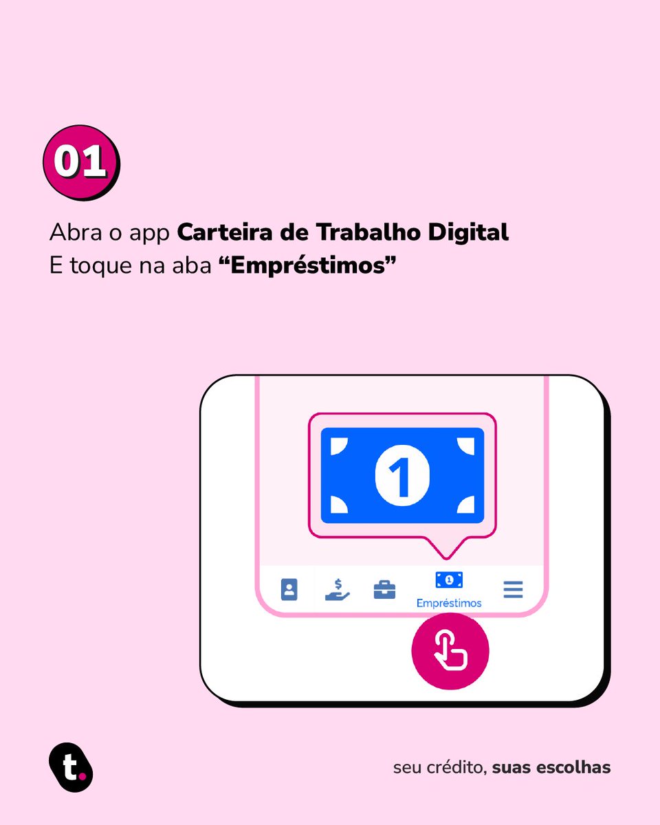 meutudoapp's tweet image. Parou de receber propostas de Consignado CLT? 🤔

Pode ser uma nova configuração na Carteira de Trabalho Digital.

Veja o passo a passo, desbloqueie no app para voltar a receber ofertas 📲

#meutudoapp #clt #consignadoclt #crédito #carteiradetrabalhodigital
