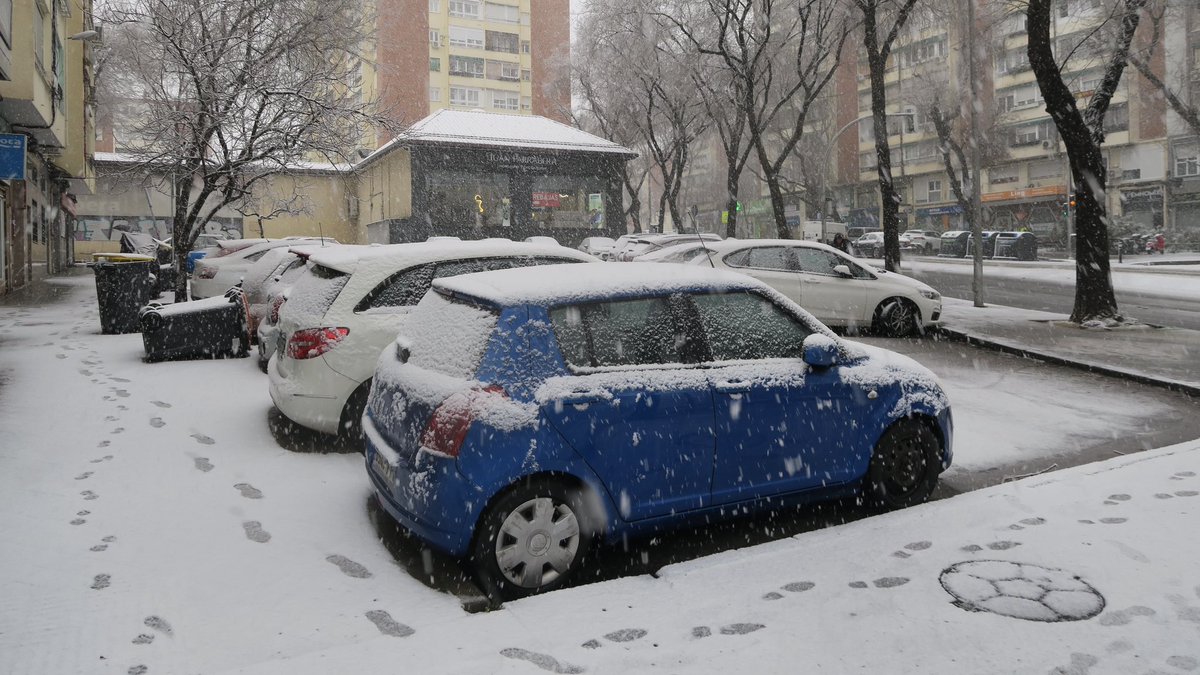 luiiiih's tweet photo. Madrid esta mañana https://t.co/4O13lsnioU