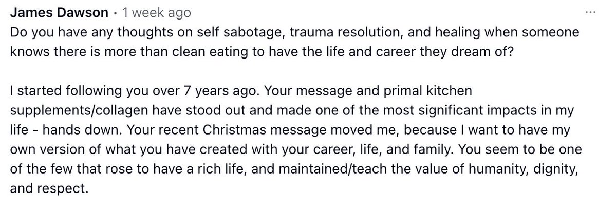 Mark_Sisson's tweet image. Answering the latest Untethered Q&amp;amp;A and I got to this question. Figured it would be good to answer here:

You say you want to have a version of the life I have created. What are the small steps you can take right now to have "a version of that version"?  I started really…
