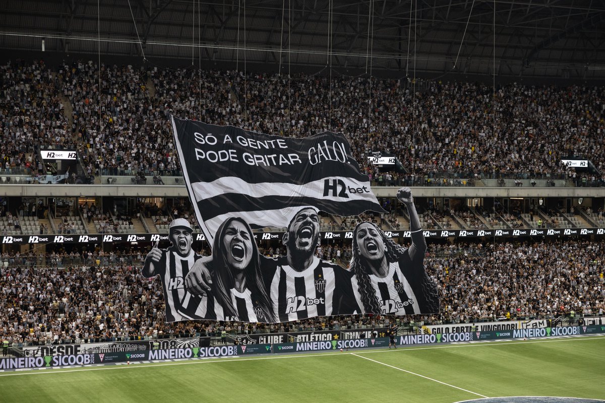 Hoje é dia de estreia no Brasileirão.

O Galo recebe o Palmeiras em casa, com a Massa empurrando do início ao fim. Vamos, Galo! 🐓