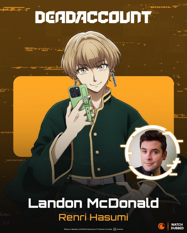 Turn your screen time into SCREAM time!📱👻 

New episodes of #DeadAccount drop every Saturday on Crunchyroll! We're having so much fun bringing this dub to life!